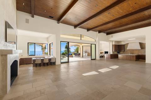 Great room toward the kitchen